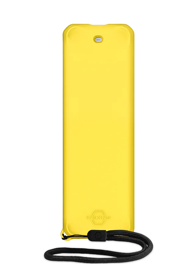 Itskins Spectrum Solid Series Apple Tv 4K Remote Control Case - Yellow - Tashqila Itskins Spectrum Solid Series Apple Tv 4K Remote Control Case - Yellow - Tashqila